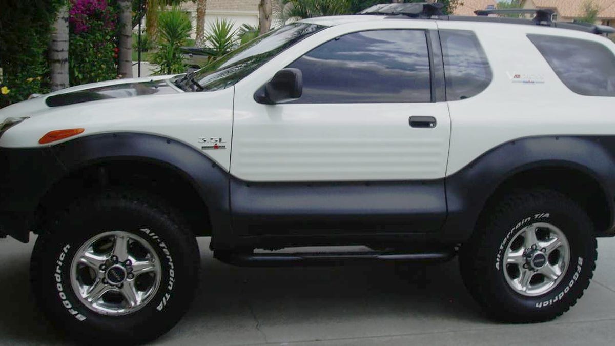For 13 500 This 1999 Isuzu Vehicross Could Let You Pretend You Re Robert Downey Jr Or Ozzy Osbourne