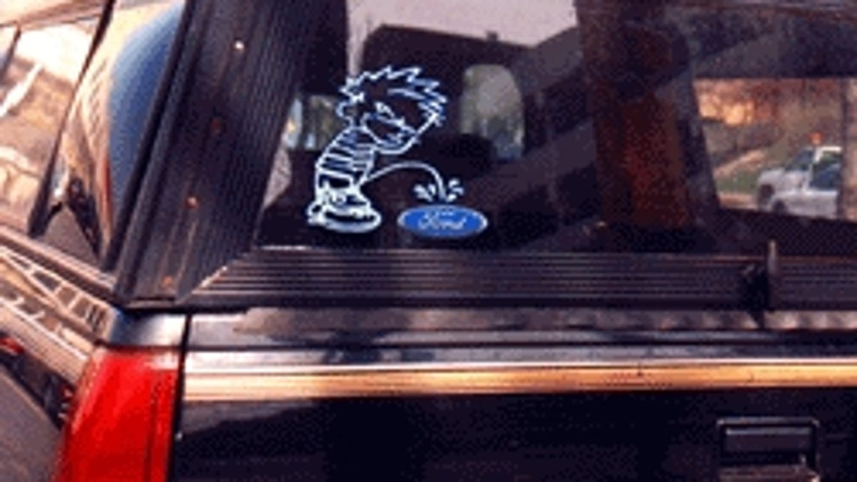 Peeing Calvin Decals Now Recognized As Vital Channel Of