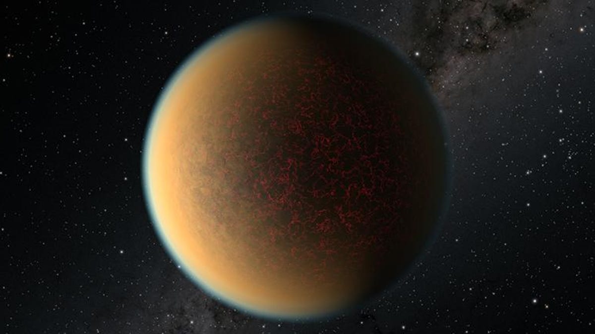 Having lost the original Atmosphere, this freaky planet is now becoming a new one