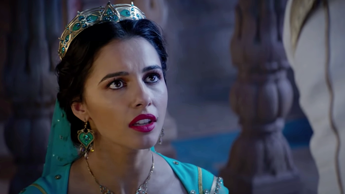 Disneys Live Action Aladdin Clip Shows Off Naomi Scotts Pipes 2365