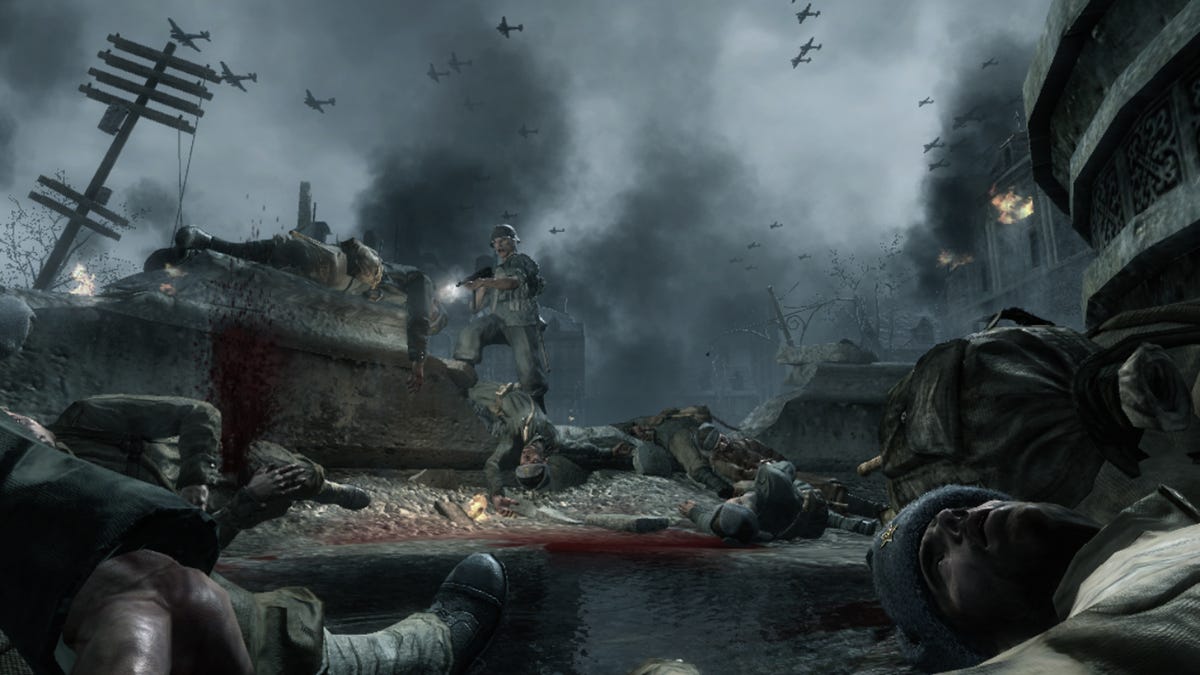 call of duty waw pc visual