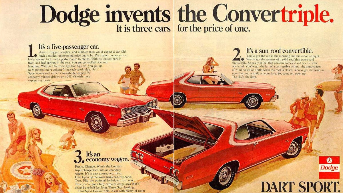 Car advertising 1970s