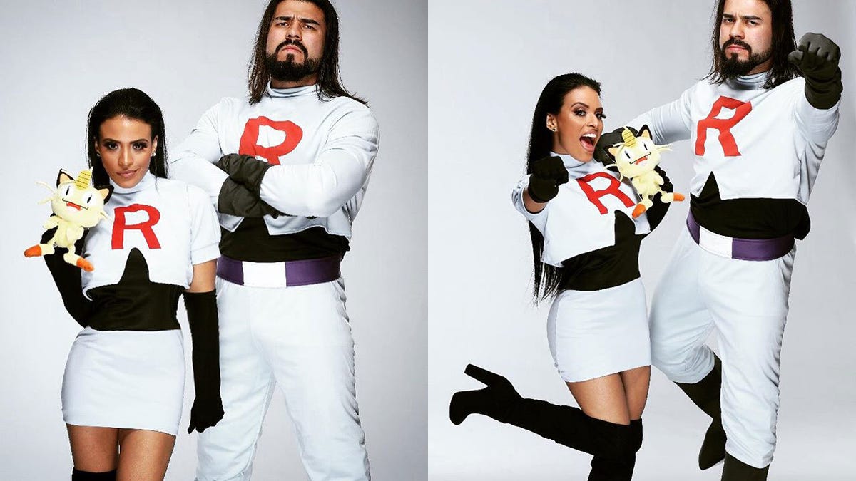 Just A Couple Of Wwe Stars Cosplaying As Team Rocket Flipboard