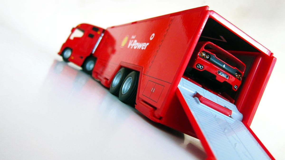 Ferrari Friday Rig Hauler F50 Set From Bburago