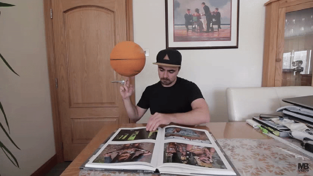 How To Spin A Basketball On One Finger