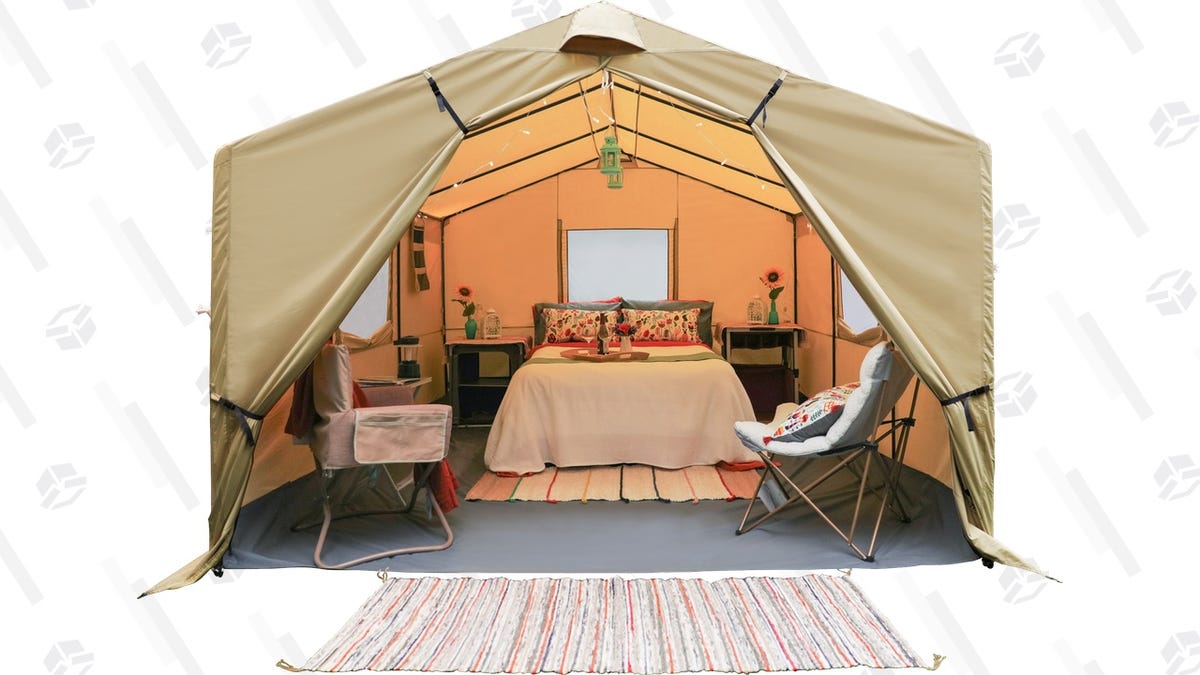 No, It's Not a Fyre Festival Ad. This Luxury Tent Is Real, and It's On Sale.