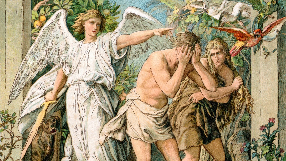 Religious Conservatives Argue Adam And Eve Would Never Have Been Banished  From Eden If They'd Had Guns