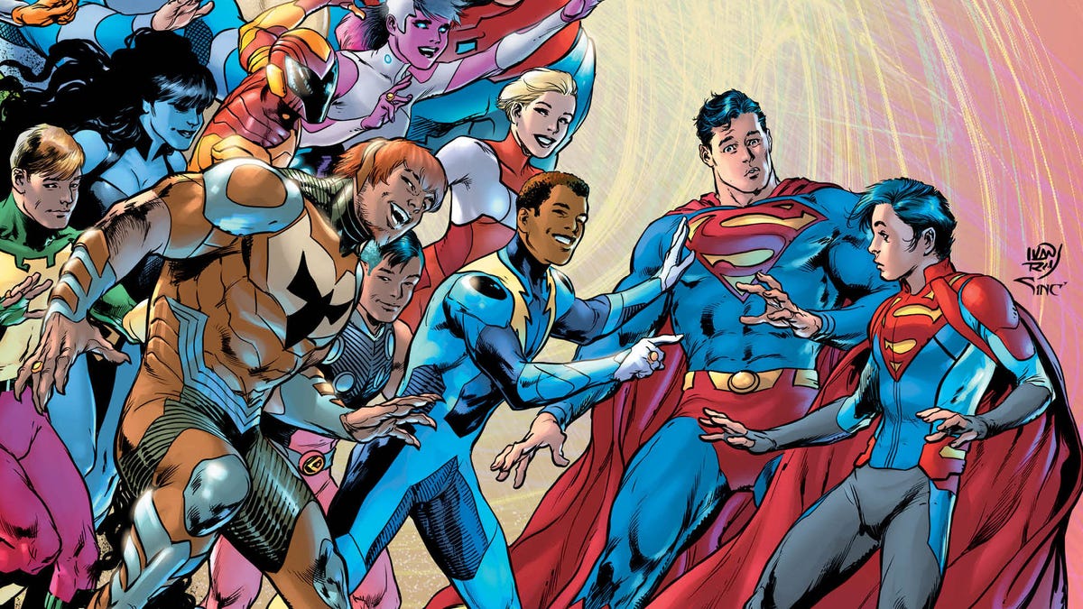The Legion Of Superheroes Arrives In This Superman 15