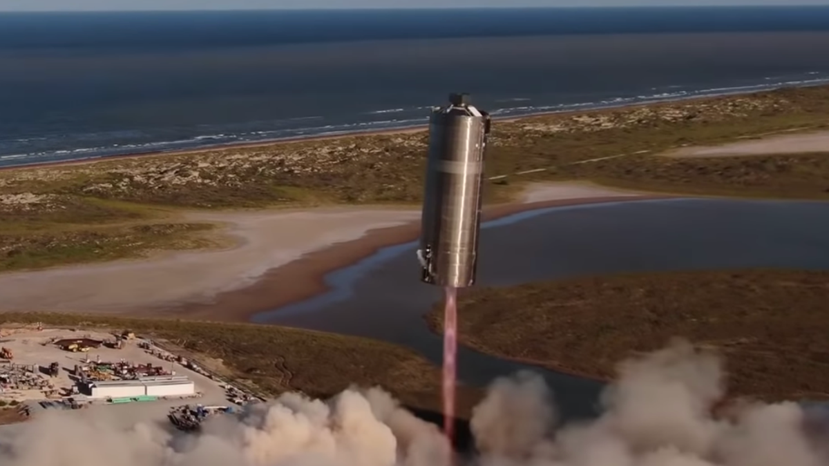 SpaceX Starship Prototype Completes Its First ‘Hop’