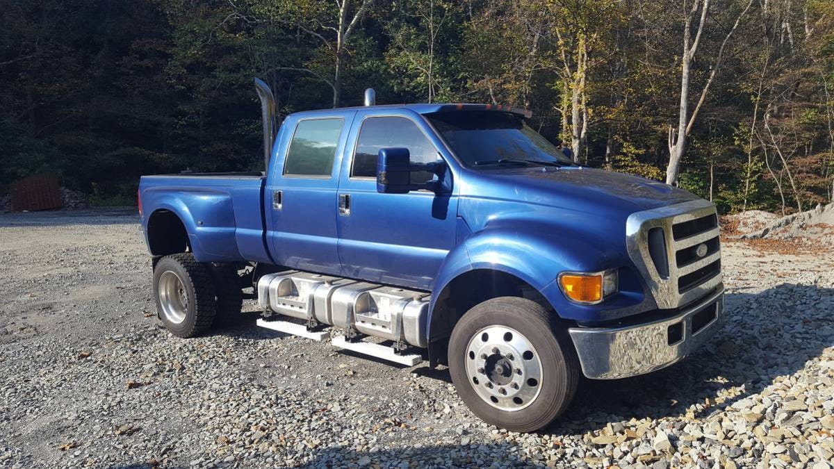 At 50000 Is This 2006 Ford F650 Super Duty Diesel A