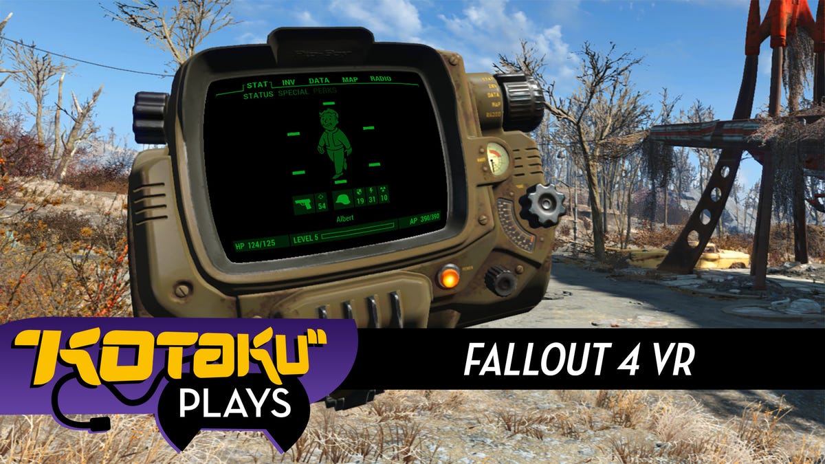 Forstyrret at ringe kimplante Fallout 4 VR Could Really Use A Hand (Or Two)
