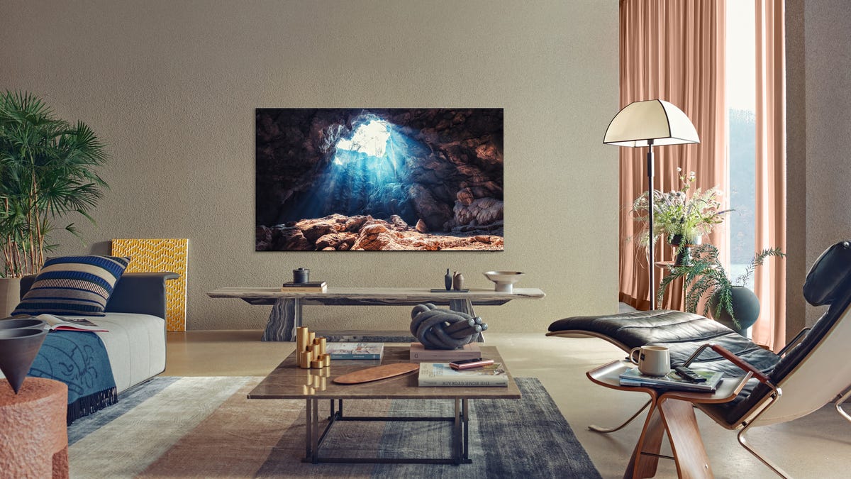 The Samsung MicroLED TV will be delivered in a 76-inch version