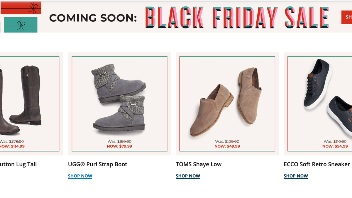 Over 100,000 Styles Are On Sale at Zappos For Black Friday