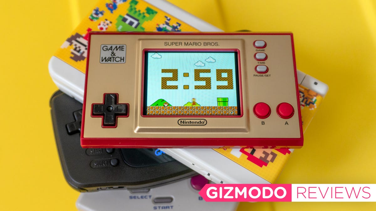 Nintendo Game Watch Super Mario Bros Review Needs More Games