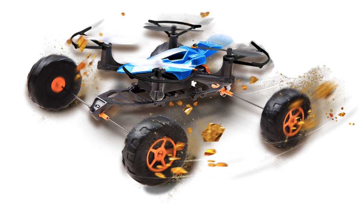 land and water remote control vehicle