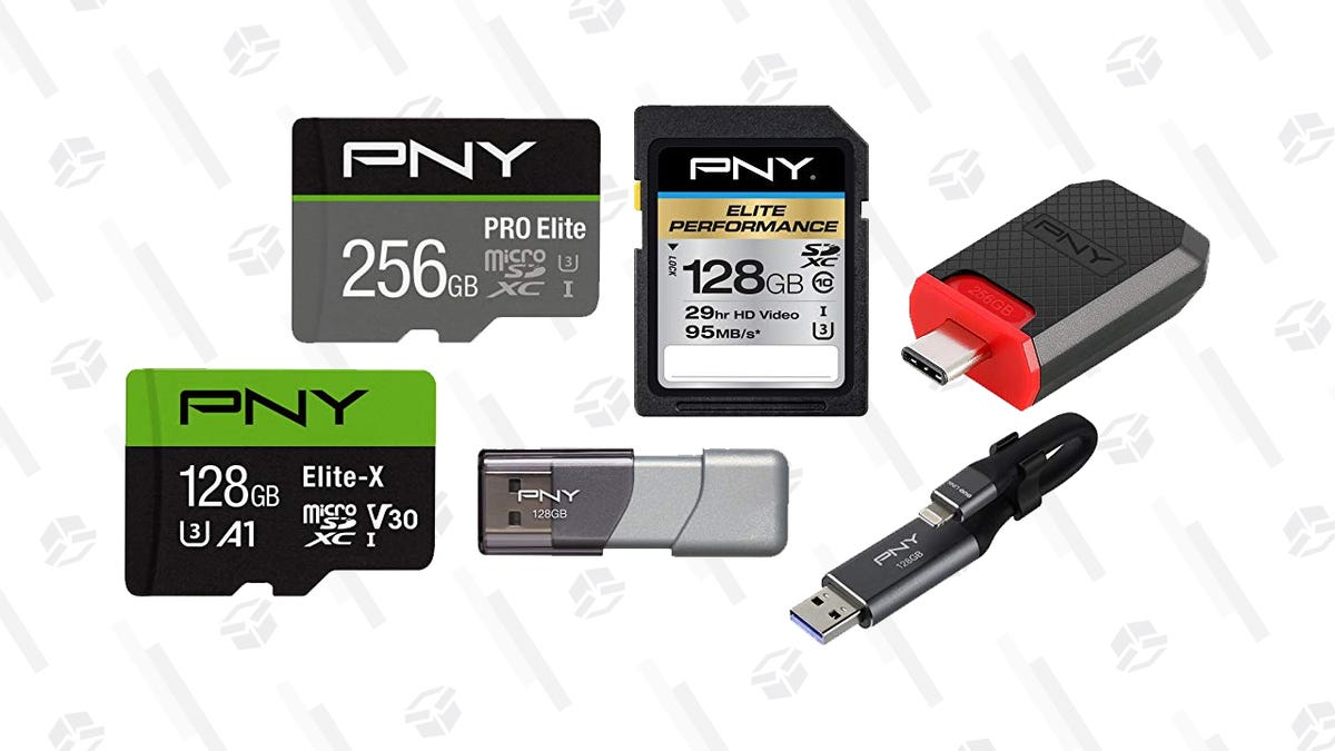 Today's PNY Gold Box Is Here For All of Your Storage Needs