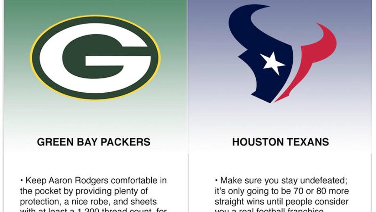 Packers vs. Texans
