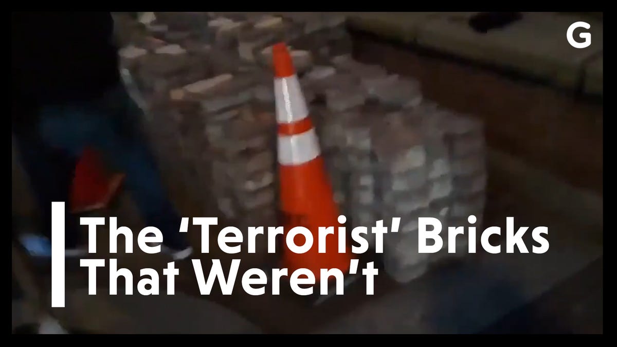 White House Propaganda Video Falsely Claims 'Domestic Terrorists' Planted Bricks for Protesters