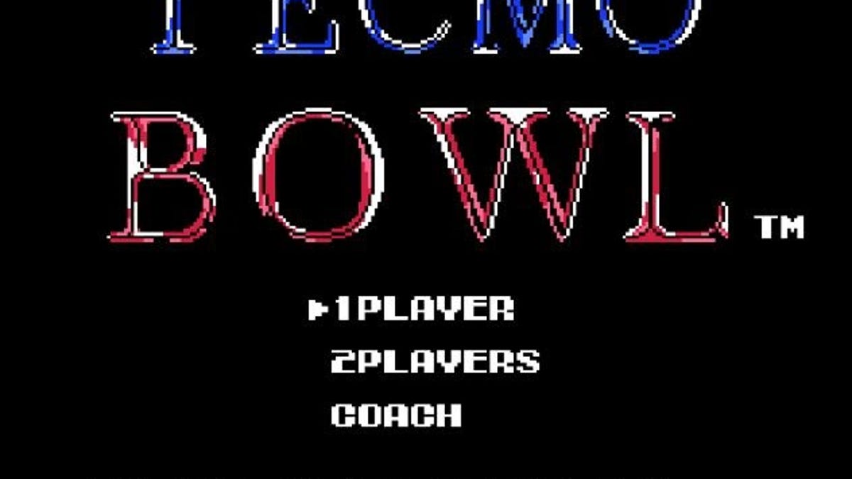 In A Shocking Video Game Twist, Classic Tecmo Bowl Isnt All About Bo