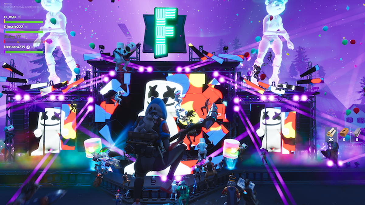 alma Descuido mineral El DJ Marshmello fue el primero en dar un concierto virtual en Fortnite, y  ha sido todo un éxito