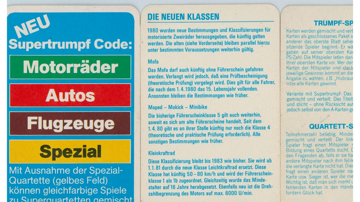 Enjoy These Classic Motorcycle Trading Cards From Germany