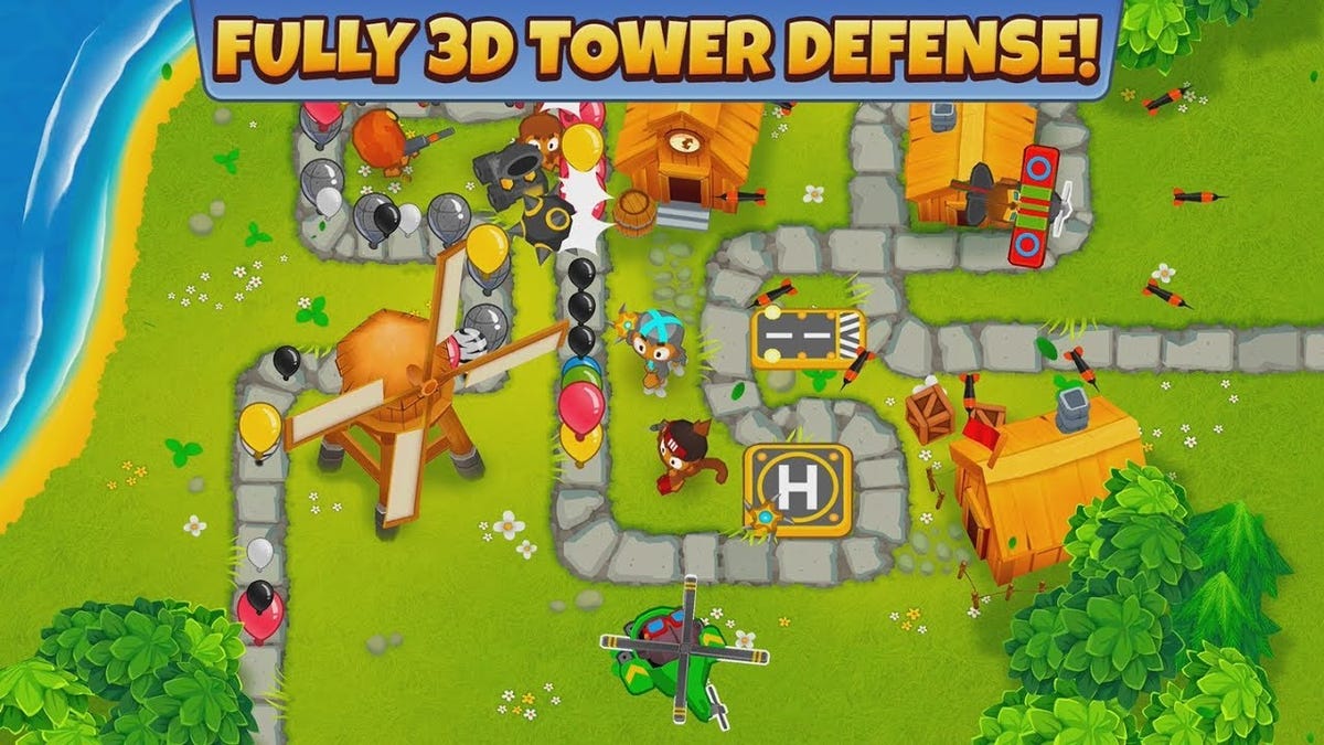 Get The Amazing Bloons Td 6 For Free On Ios And Android