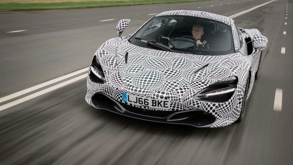 Mclaren S Using A 720s To Test The Three Seater Layout Of
