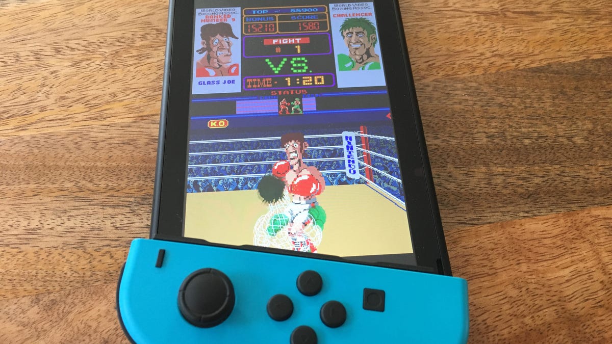 super punch out arcade switch