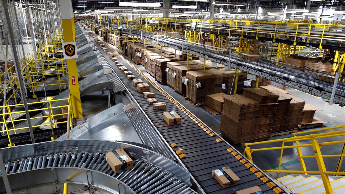 amazon autonomous warehouse