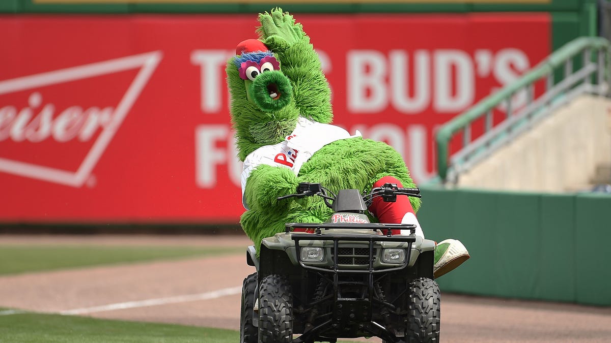 phillie phanatic jersey