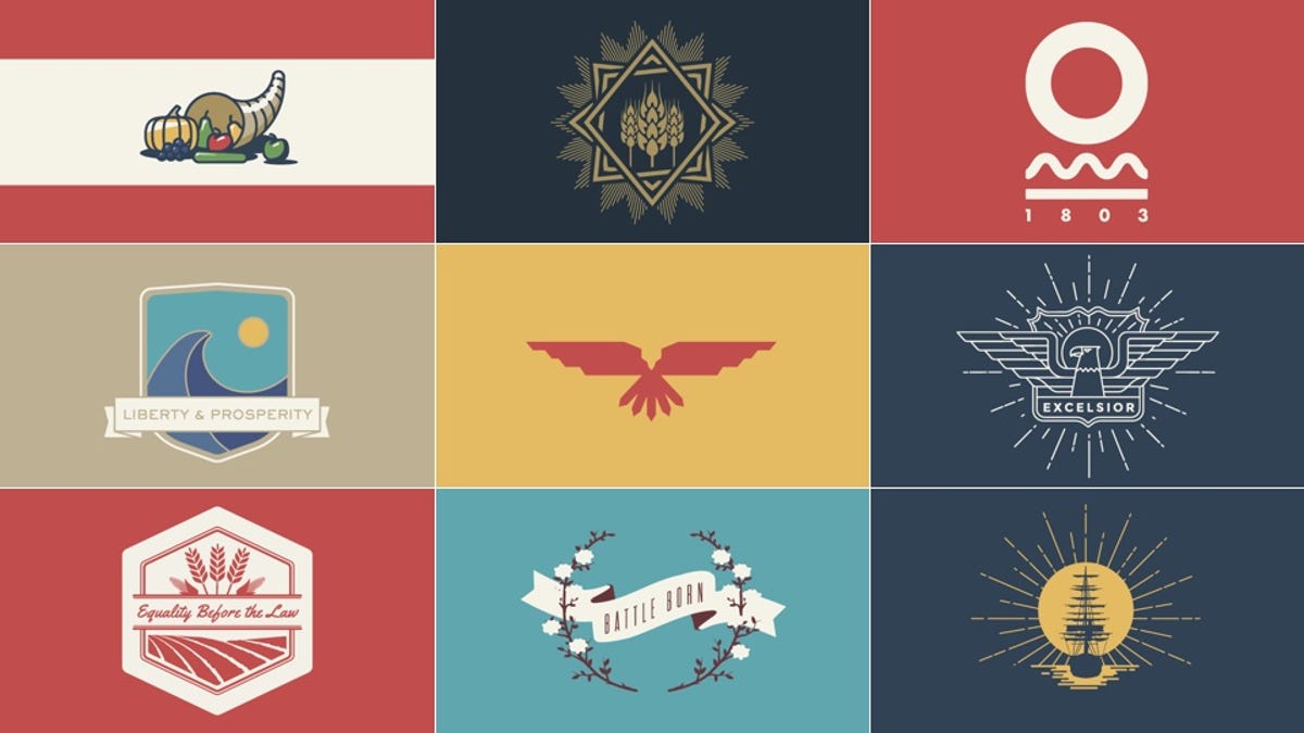 Here S How All 50 State Flags Would Look As App Icons