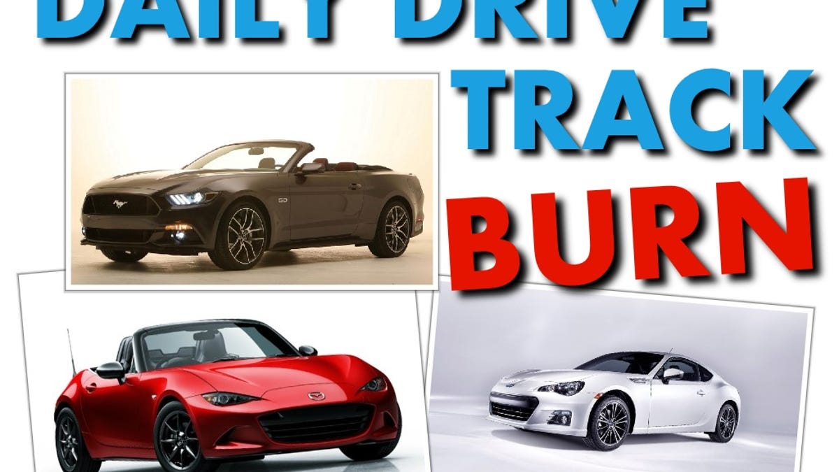 Daily Drive Track Burn Brz Vs Mustang Vs Miata
