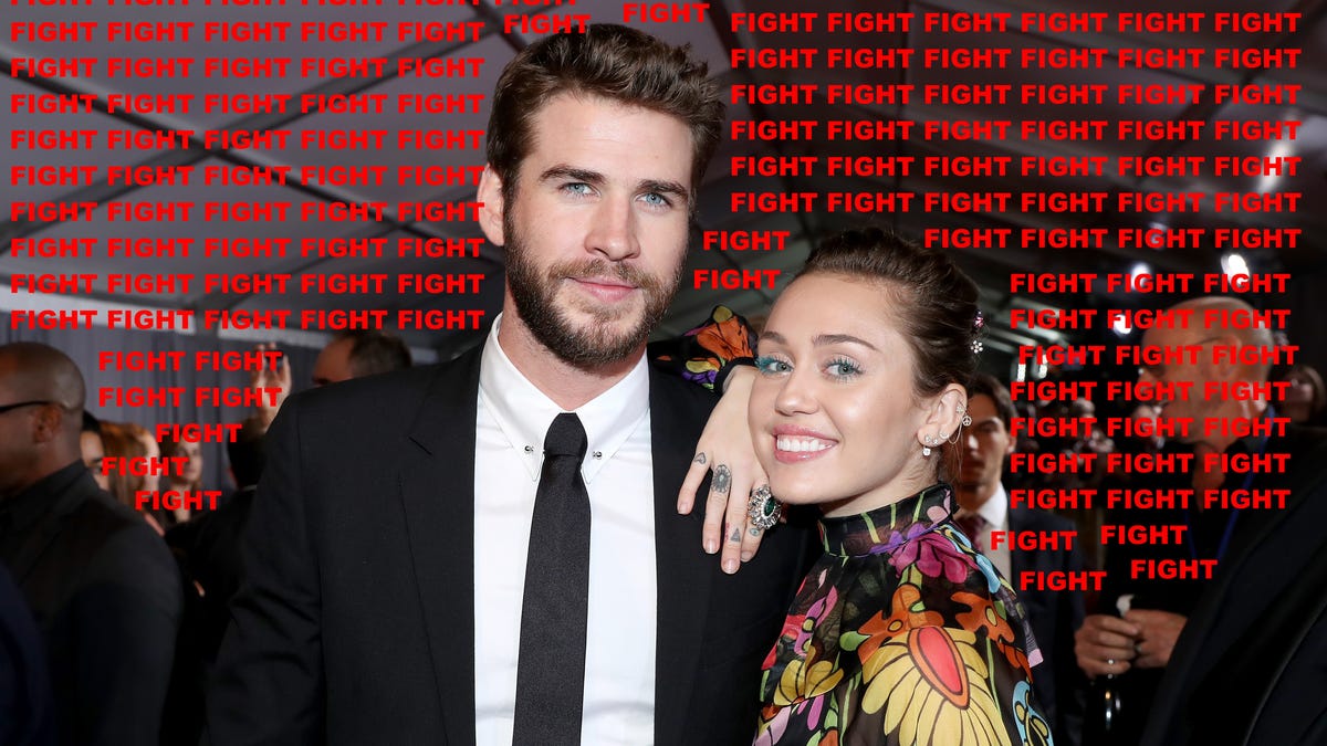 Liam Hemsworth and Miley Cyrus are Locked in a Sexy, Paparazzi Death Match