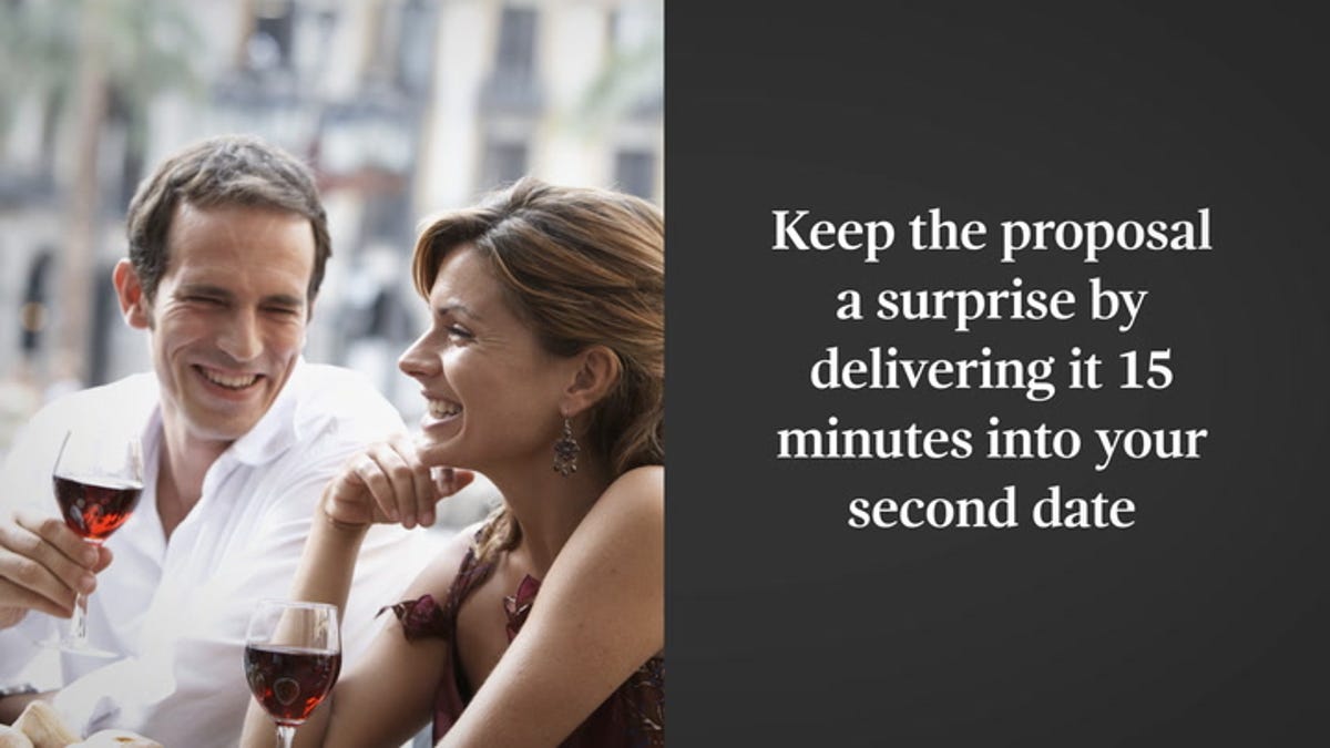 Tips For The Perfect Marriage Proposal