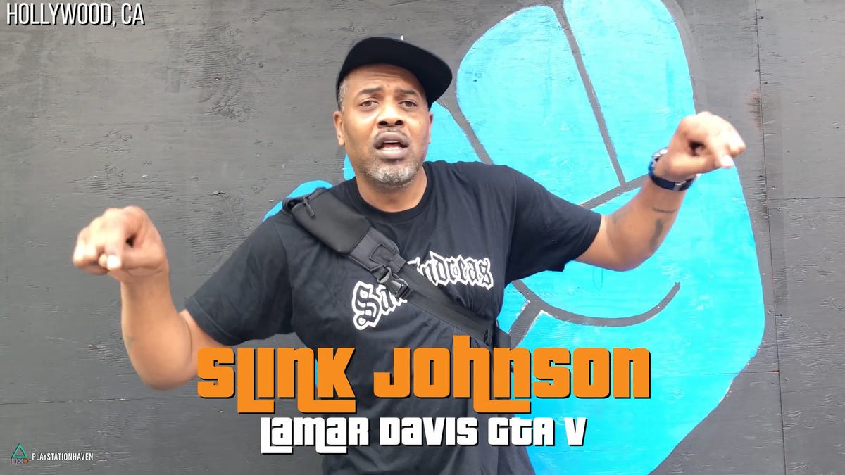GTA V's Slink Johnson Shows Us Around The Hollywood Walk Of Fame