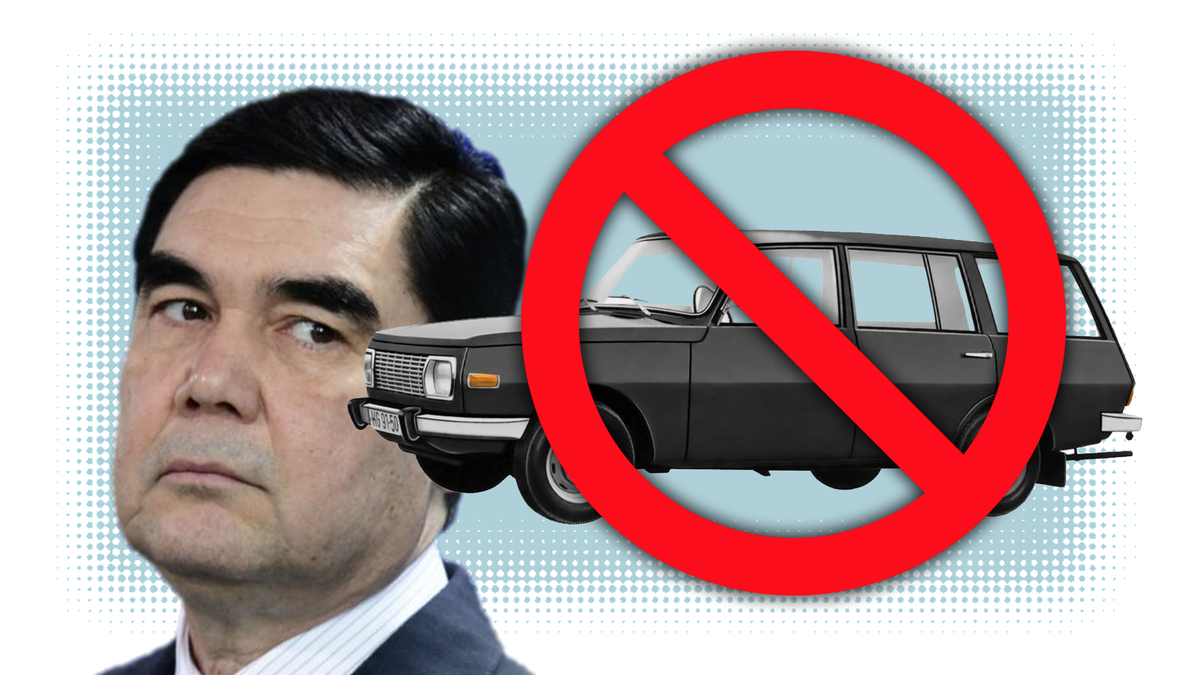 Turkmenistan Just Banned Black Cars Because Their Crazy President Prefers White Ones