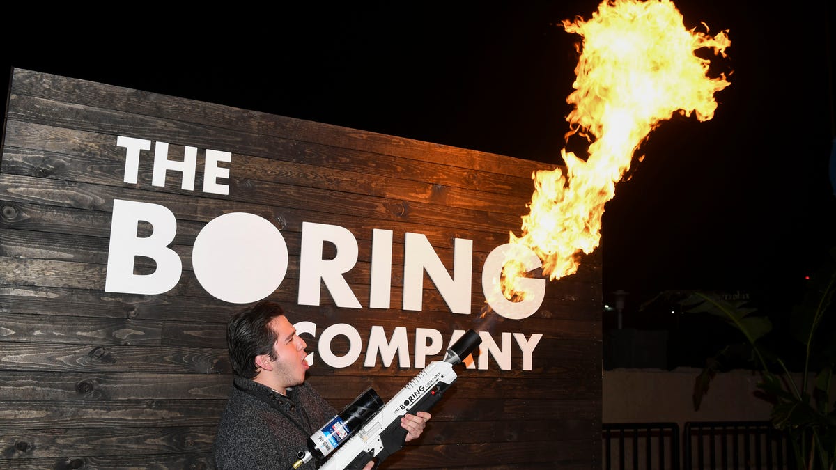 “Not a flamethrower” by Elon Musk was indeed a flamethrower, police say