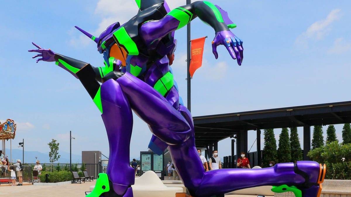 evangelion angel statue