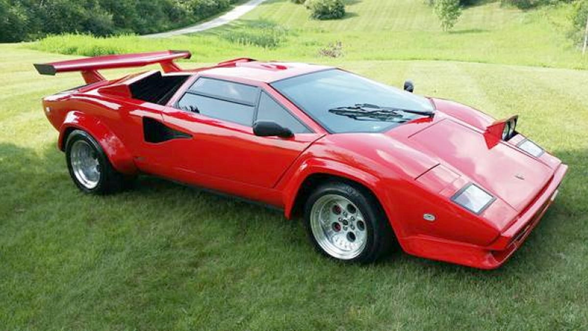 This 1984 Lamborghini Countach Asks 25000 Hides A Fiero