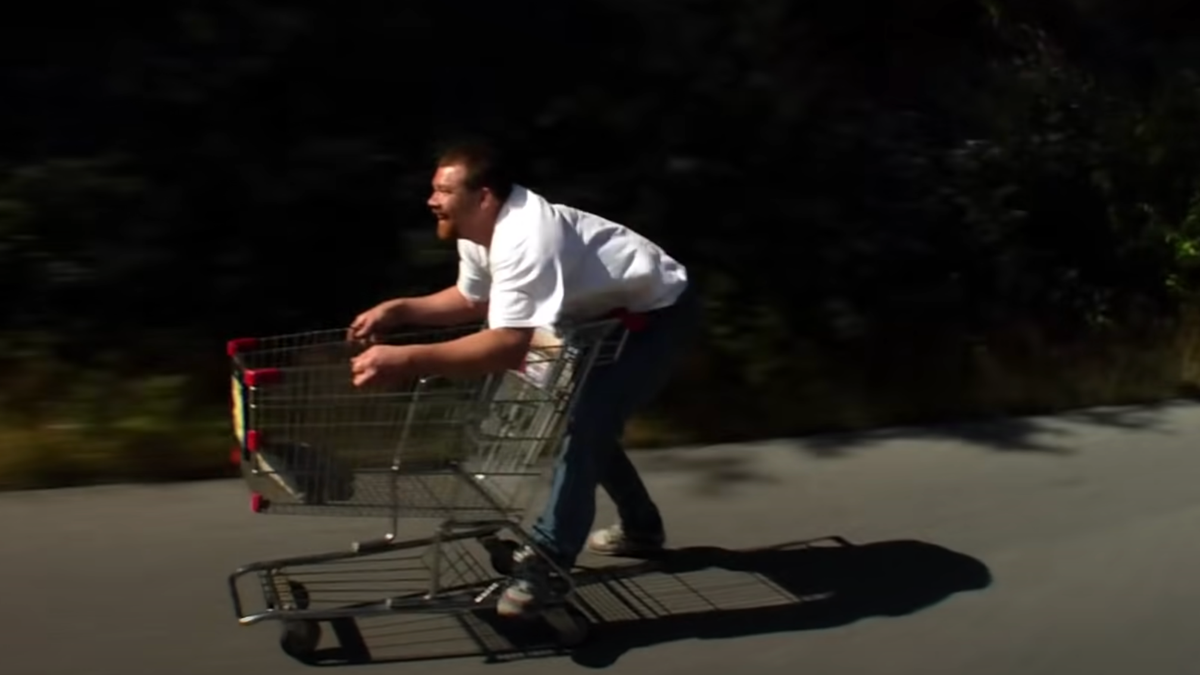 Carts of Darkness Turns Shopping Cart Racing Into Extreme Sport