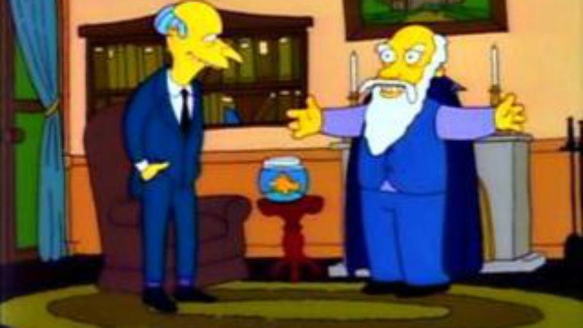 The Simpsons Classic Two Cars In Every Garage And Three Eyes