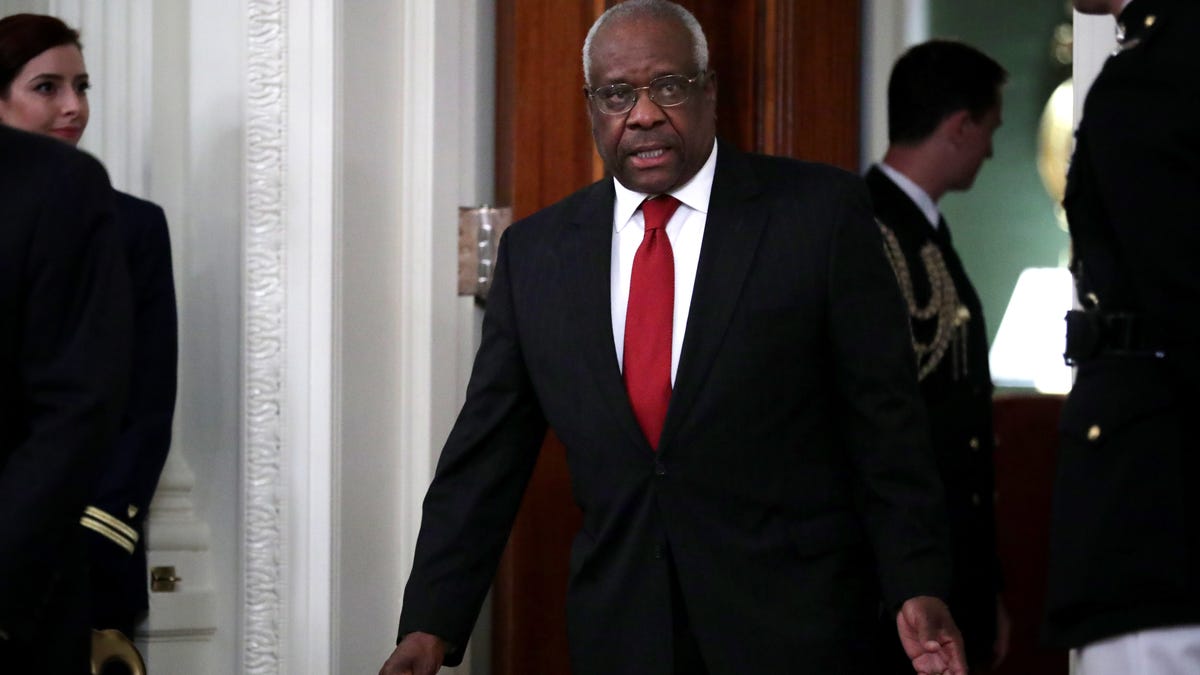 Clarence Thomas Pushes Trump S Agenda Calls For Reconsideration Of