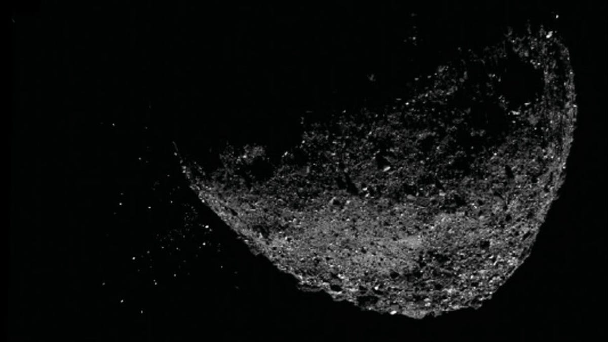 New Images Show Asteroid Bennu Spewing Bits of Itself Into Space