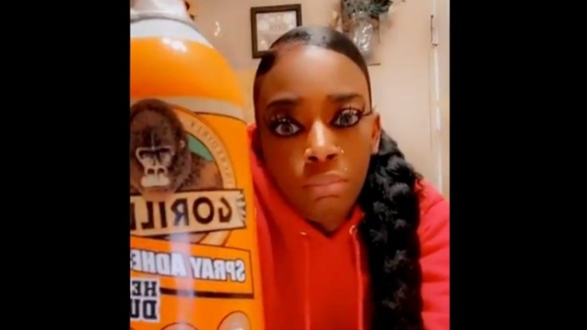 Tessica Brown says she does not plan to process gorilla glue