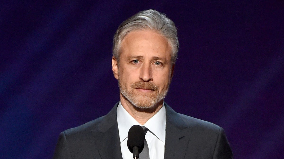 The issue with Jon Stewart debuting at Apple this weekend