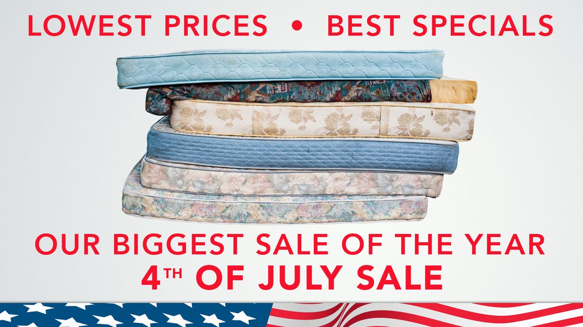 independence day mattress sale