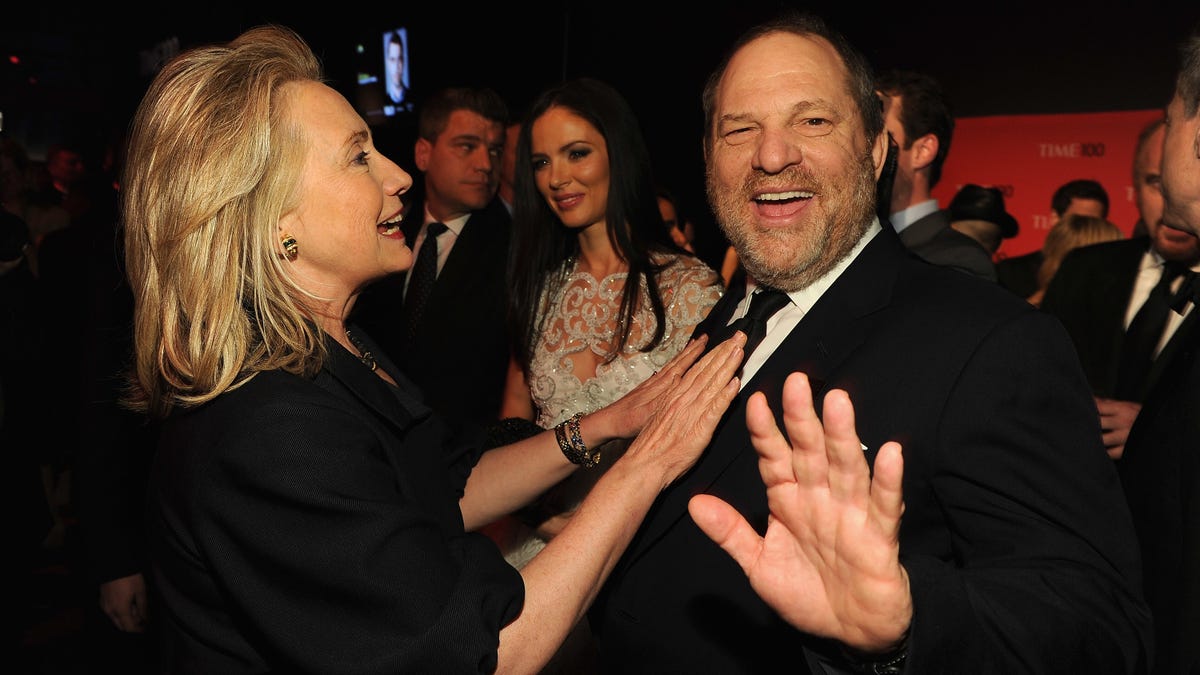 A Brief History of Harvey Weinstein's Relationship With the Democratic Party