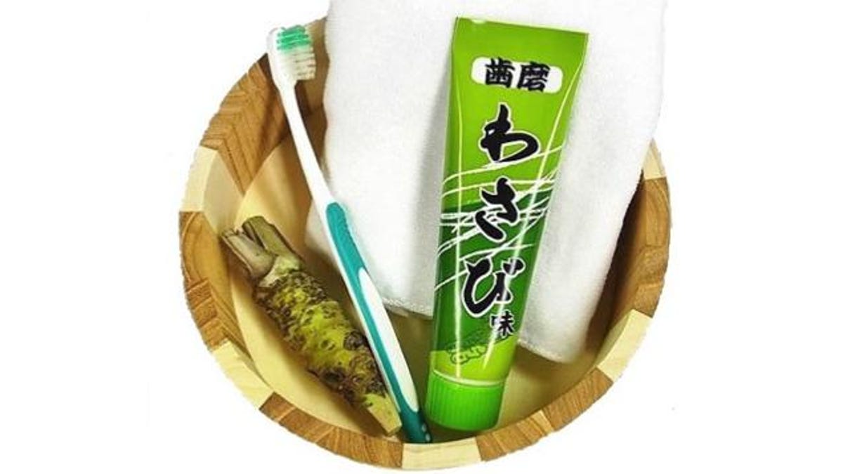 wasabi toothpaste