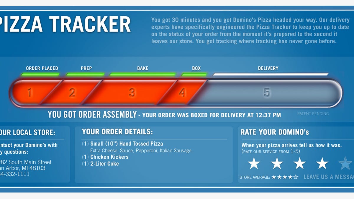 Is The Domino S Pizza Tracker Telling The Truth