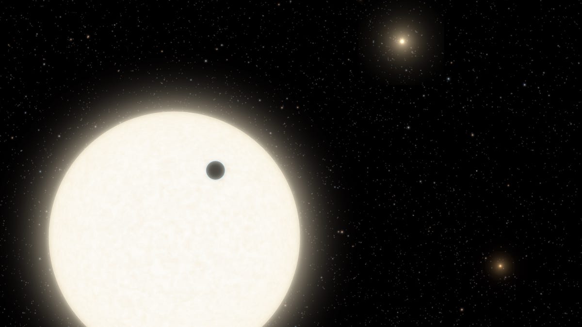 Rare Planet With Three Suns has a super strange orbit